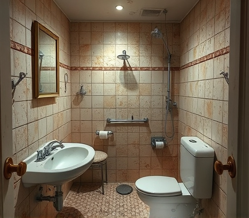 Badsanierung München-Schwabing - Vorher