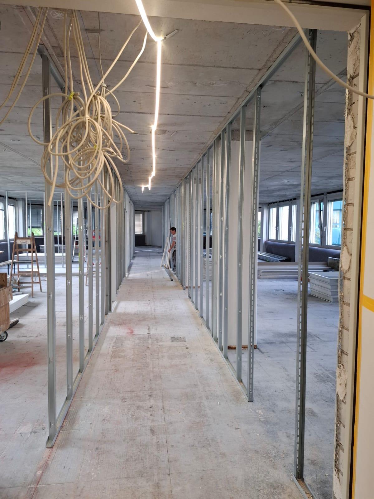 Wohnungsausbau München-Pasing - Vorher